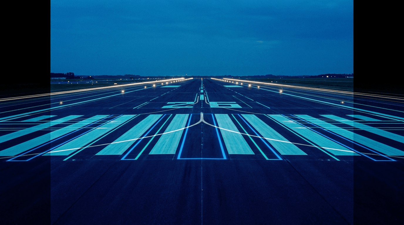 Aviation checklist and instrument panel detail