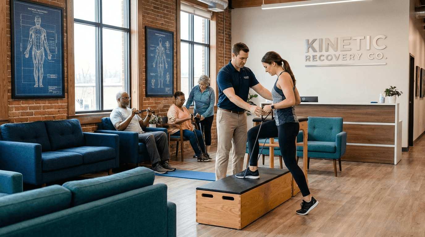 High-end physical therapy clinic focused on human movement