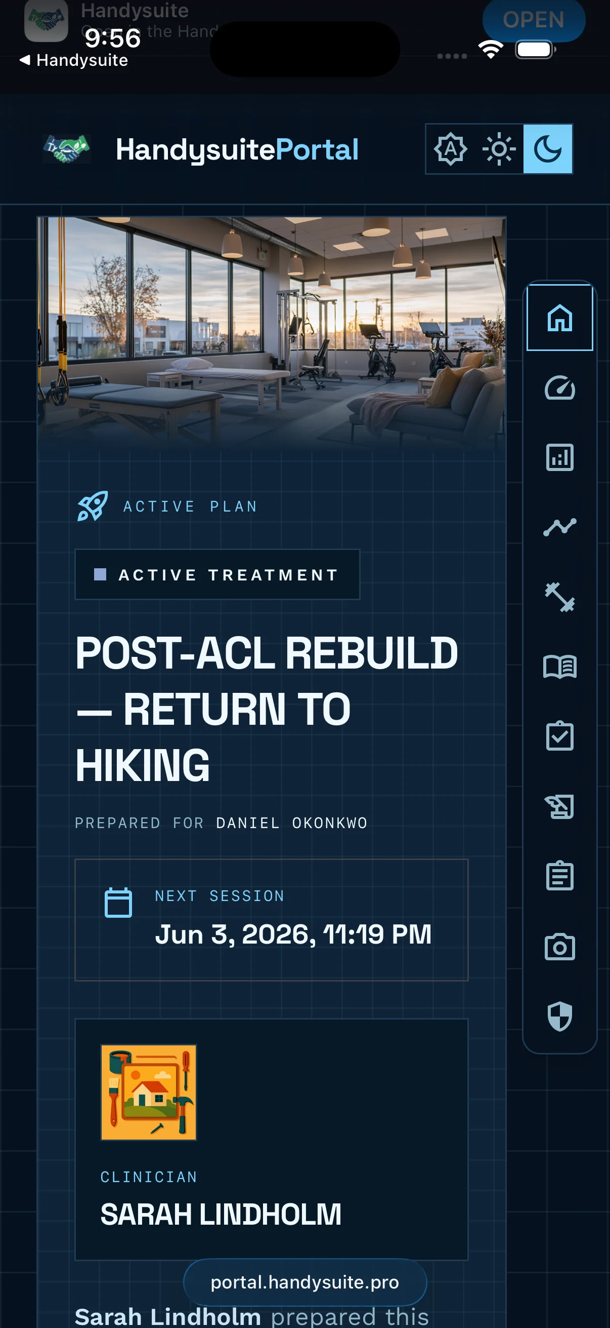 Recovery Path client portal